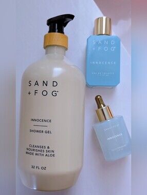 Sand + Fog Innocence Fragrance Bundle | Shower Gel, Eau De Toilette  Perfume Oil